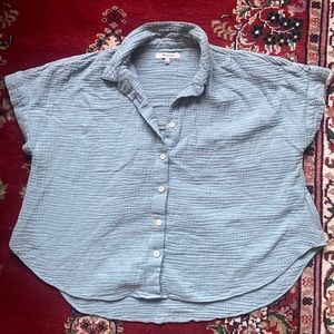 Madewell Blue Button Down Size Medium